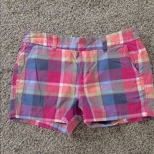 Plaid shorts